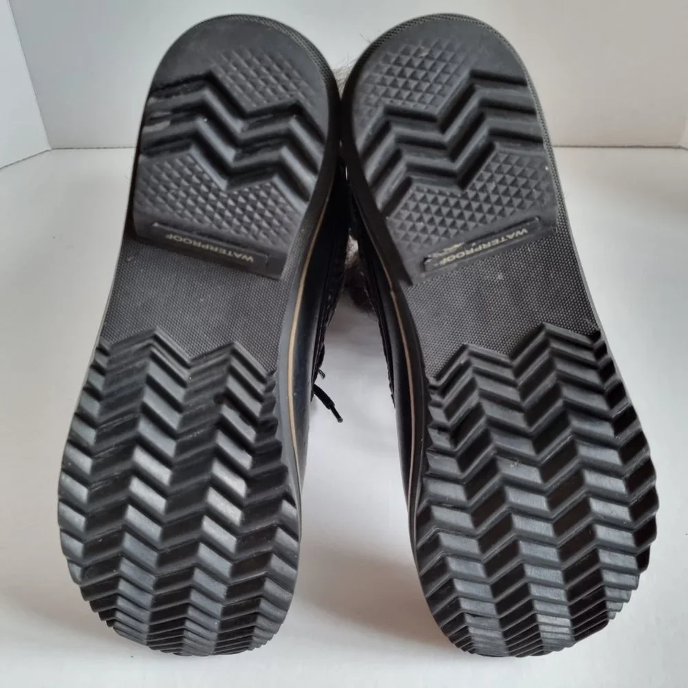 Sorel Tofino Black Winter Boots Size 8 - Picture 8 of 12